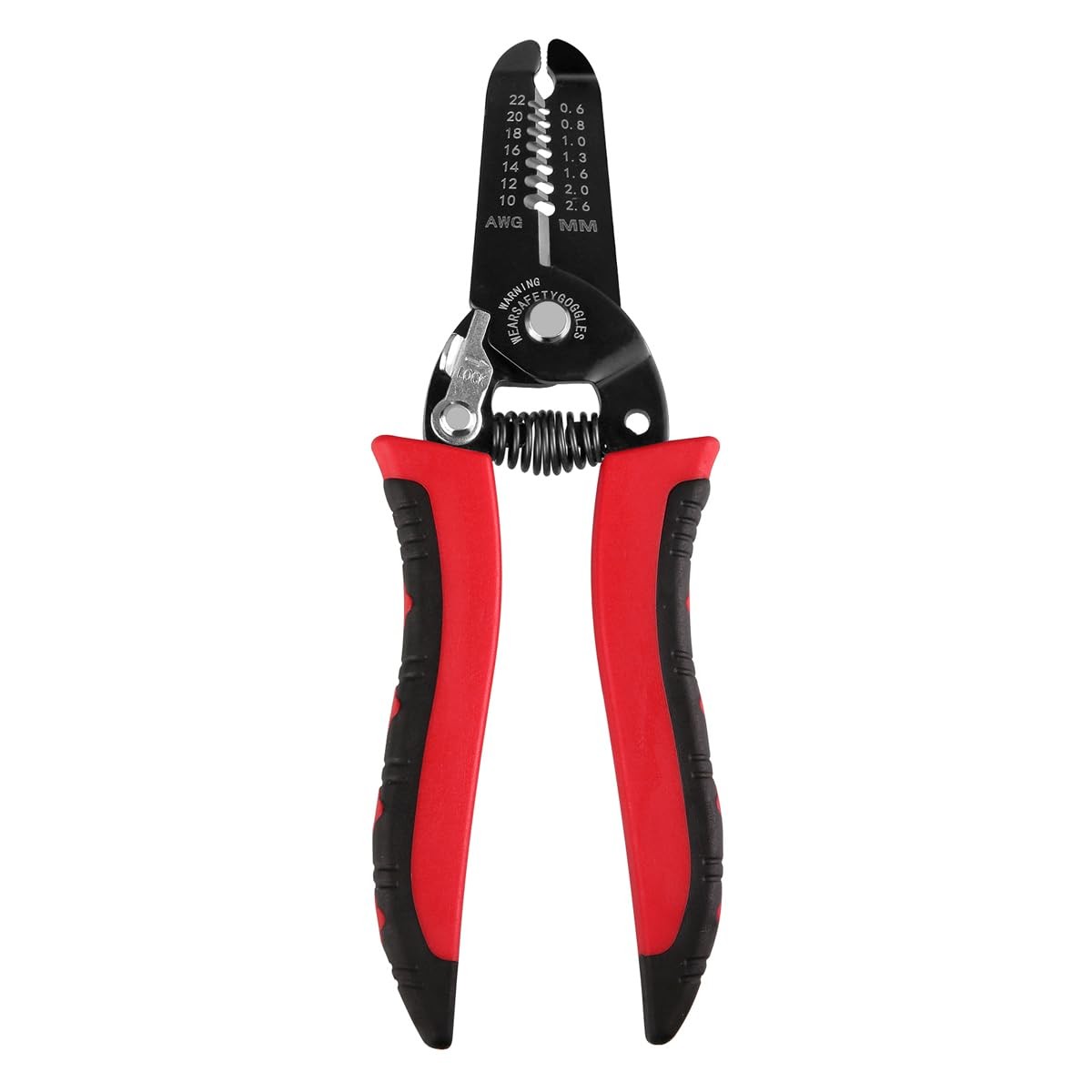 10-22 AWG Wire Stripper Cutter, Multifunctional Multi-Size Wire Stripping Too...