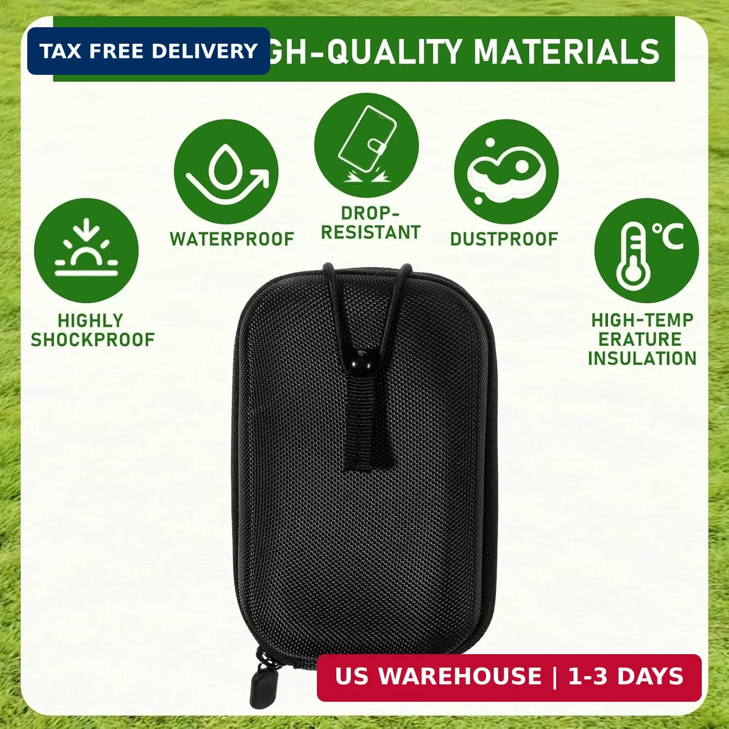 Range Finder Case, Protective Hard Shell Golf Rangefinder Case Anti-Scratch Univ