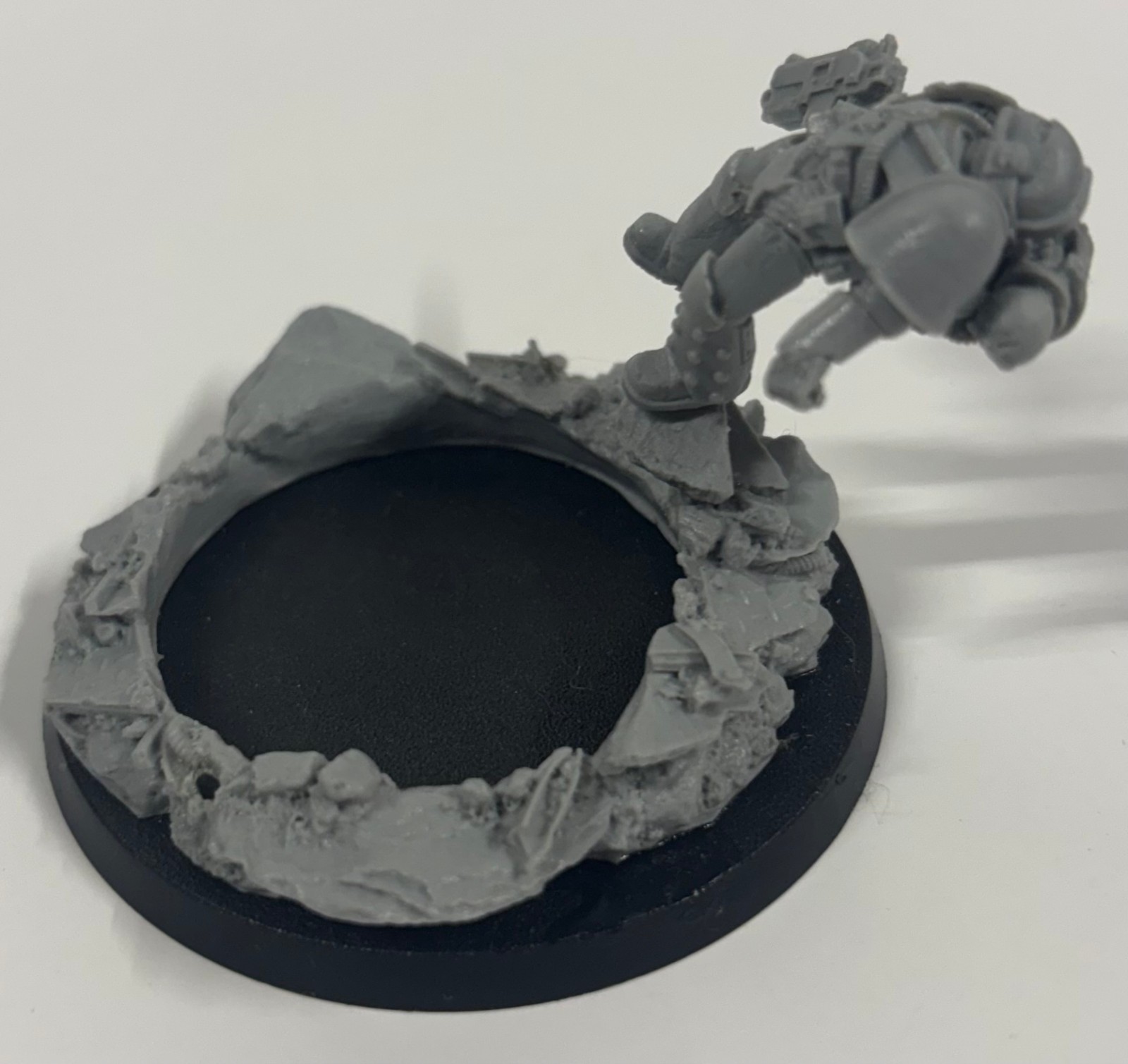 Dead Ultra Space Marine Floating Base Warhammer 40k Custom Chaos