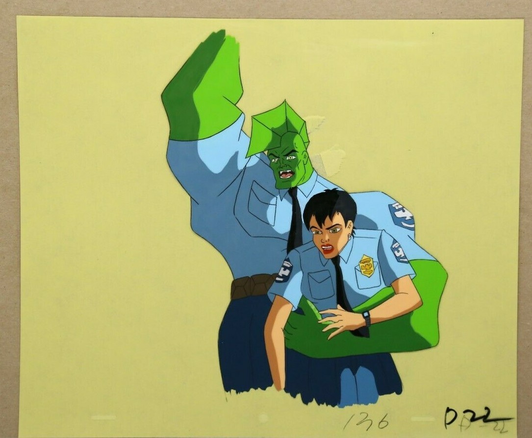 Savage Dragon Original Production Cel 109-44 - Used Condition