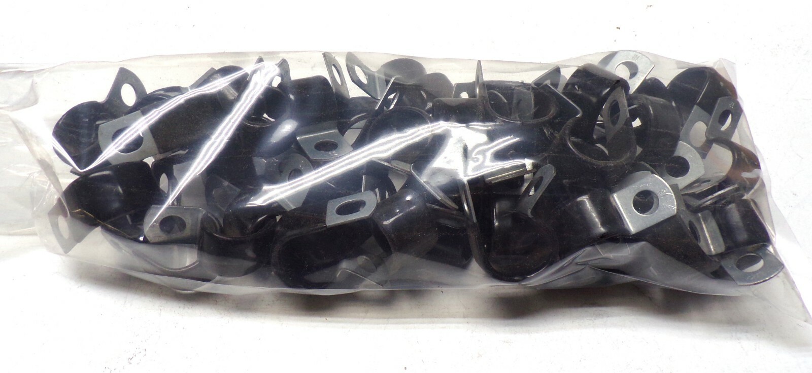 WIRE CLAMP, 12,  3/4" DIAM, CUSHIONED, 3/4" WIDTH,  LOT OF 50