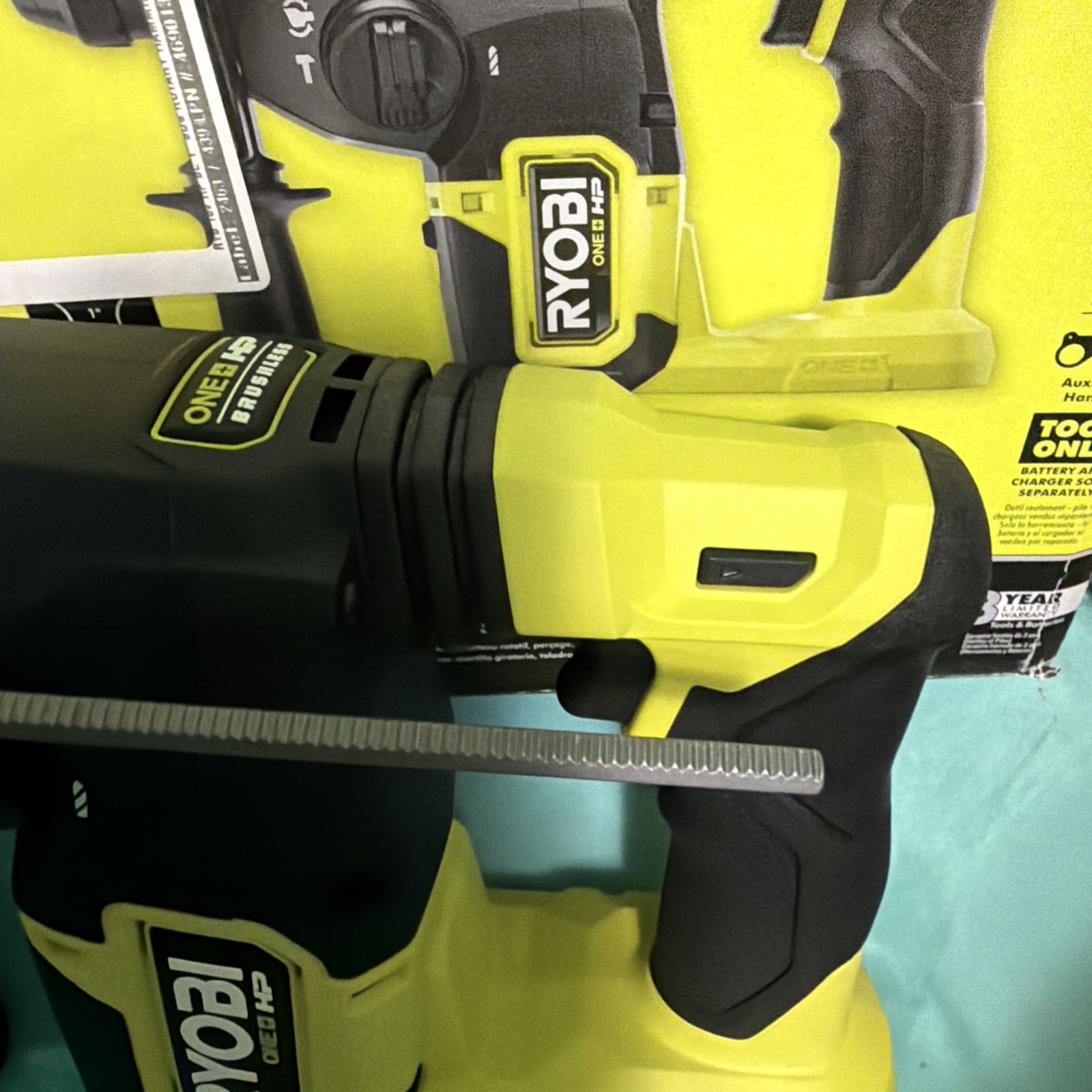 Ryobi P223 18V 1 inch Cordless Rotary Hammer Drill
