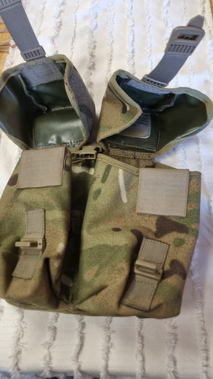 British Army Double Ammunition Pouch 2016 Camouflage