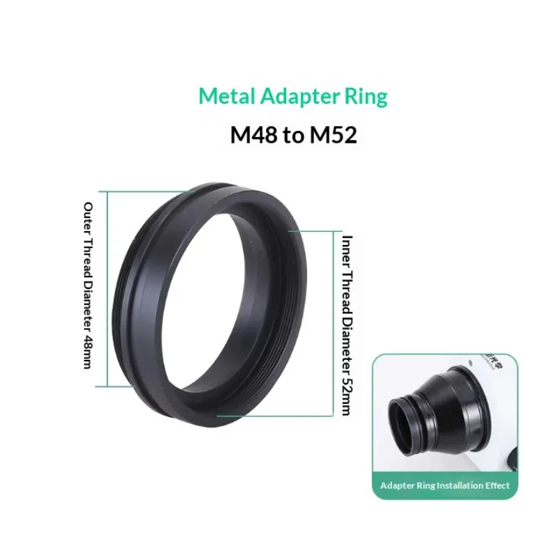 Camera Lens Filter Adatper Ring M52 To M48 M48 To M52 M50 To M48 Connecting Ring