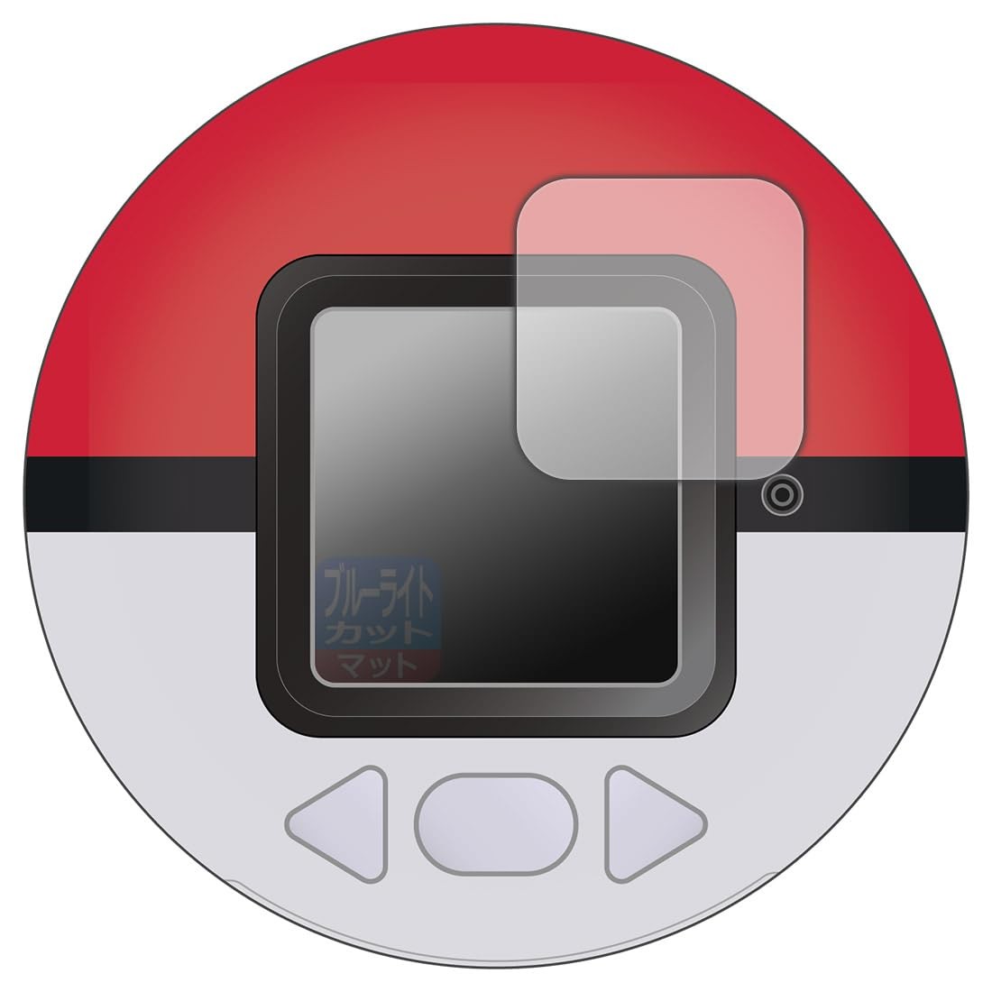 Pokemon Poke Nade Pokeball compatible blue light blocking screen protector