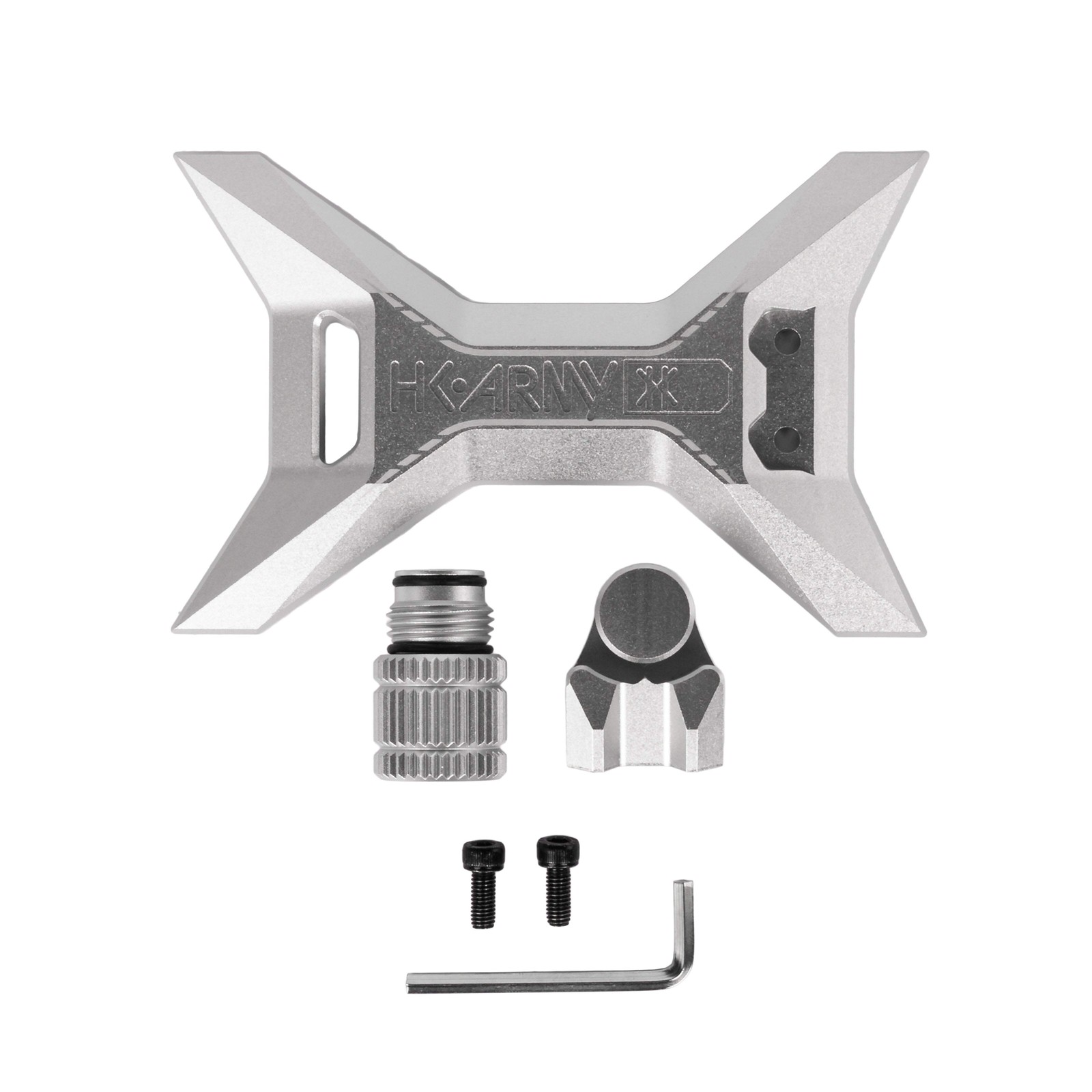 HK Army Gravity Lock Marker Stand - Silver