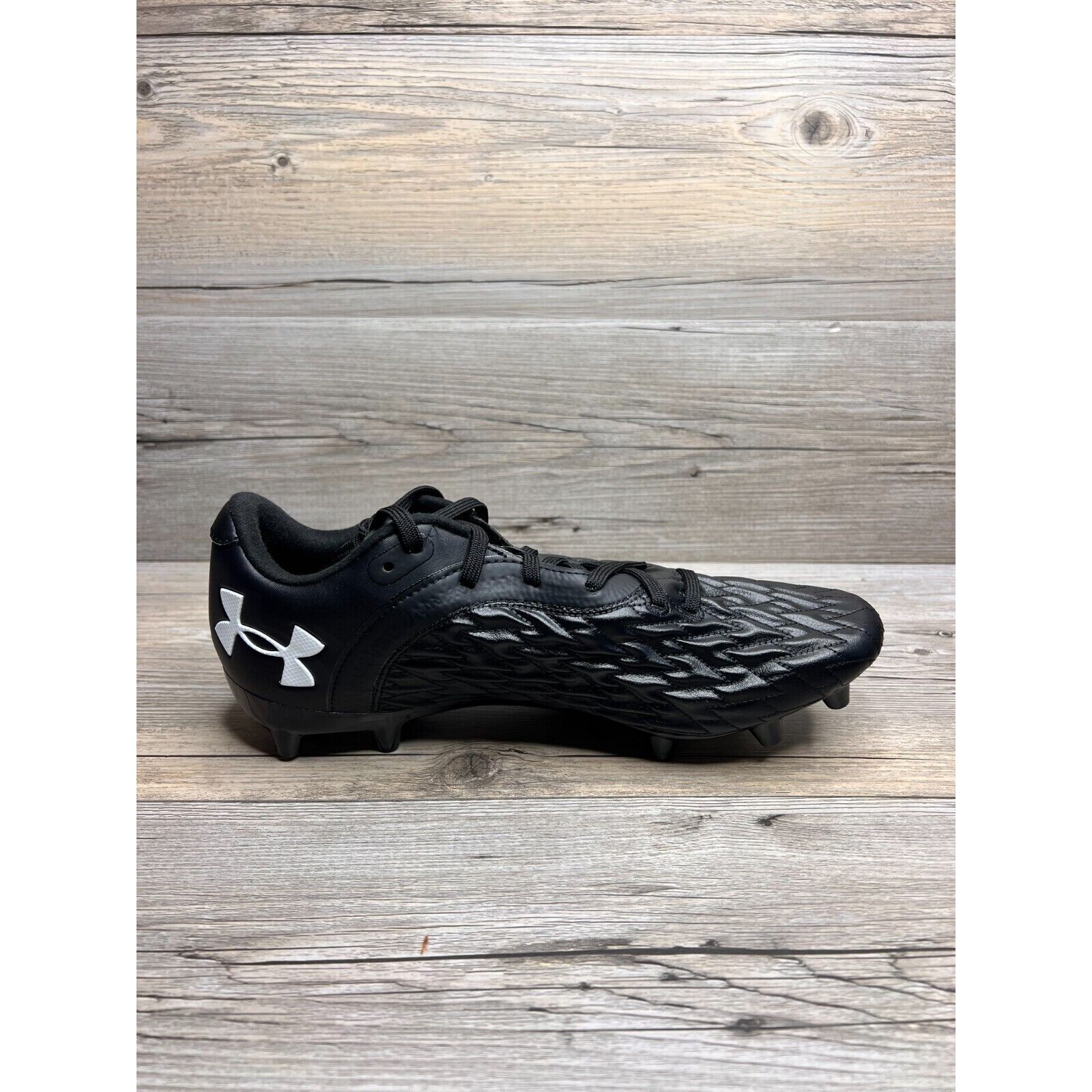 Under Armour Clone Magnetico Premier 2 FG Mens Size 9.5 Black 3025641 001