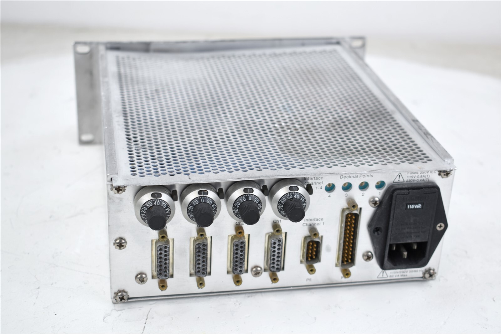 MKS Model 247D 4-Channel Readout Power Supply Mass Flow Controller