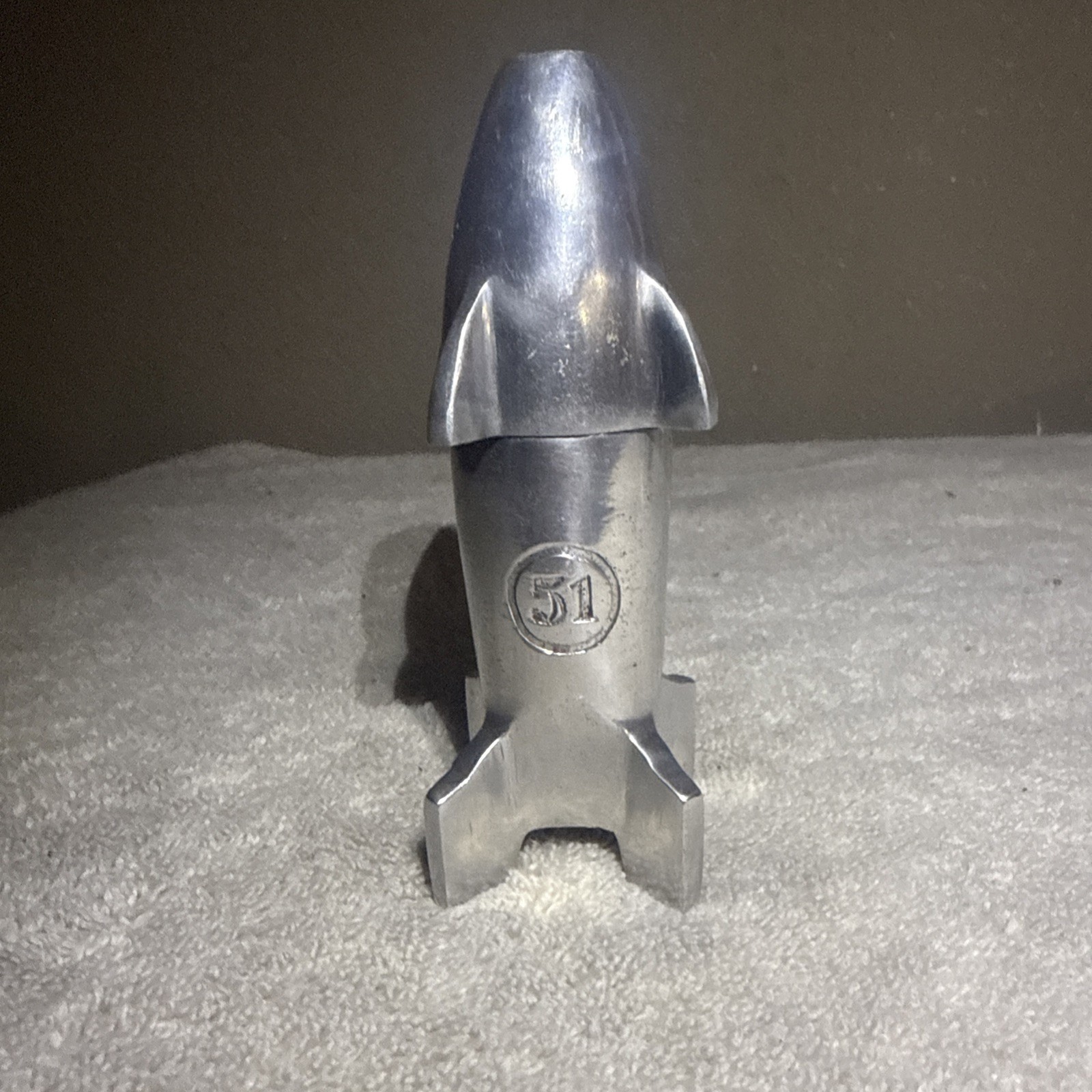 Great Germany WW2 Era 51 Metal Pencil Sharpener Bomb Shaped Militaria Artifact