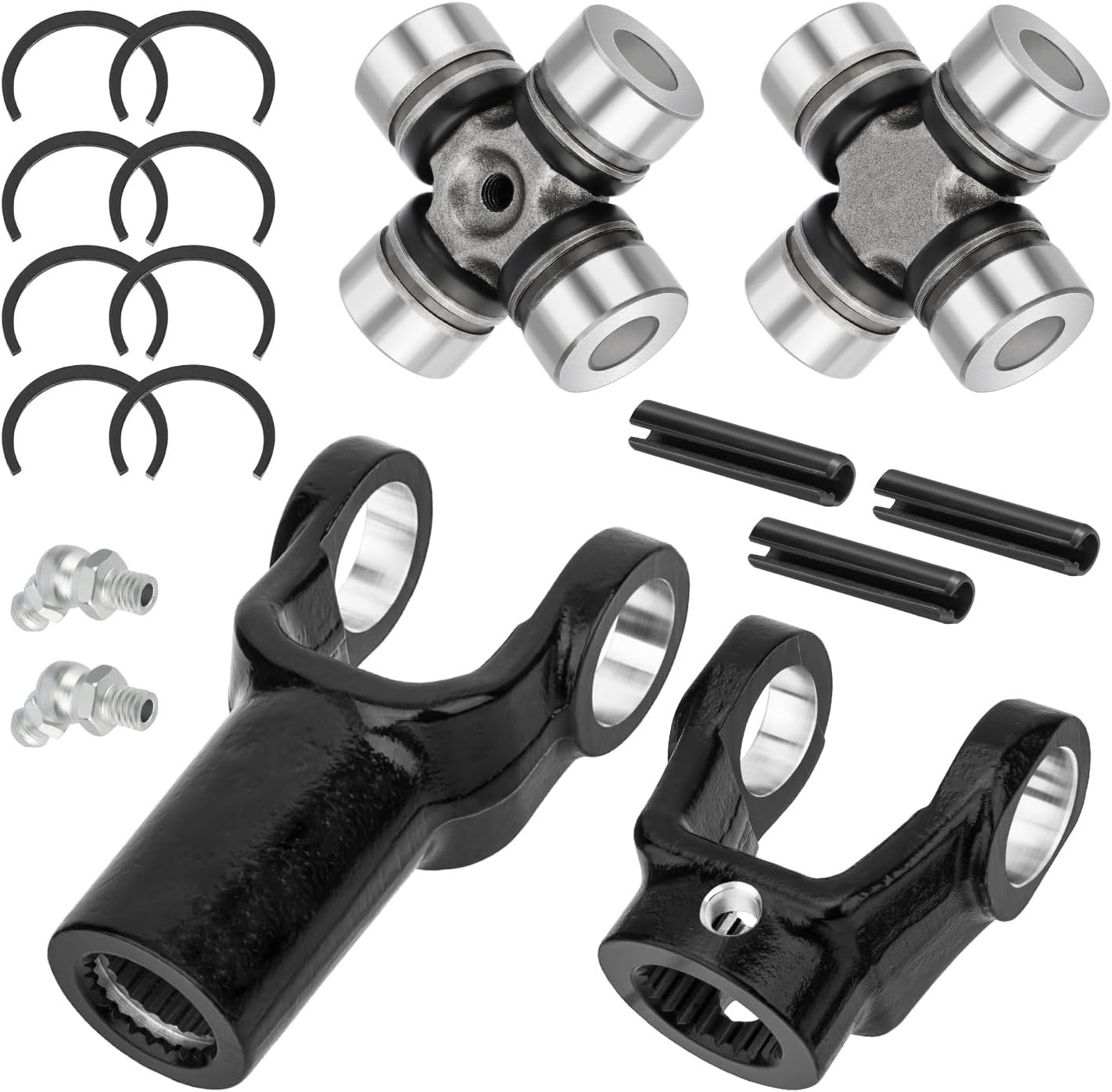 Front Prop Shaft Yoke & U-Joint Kit for Polaris Ranger 400-1000 HST ETX Assembly