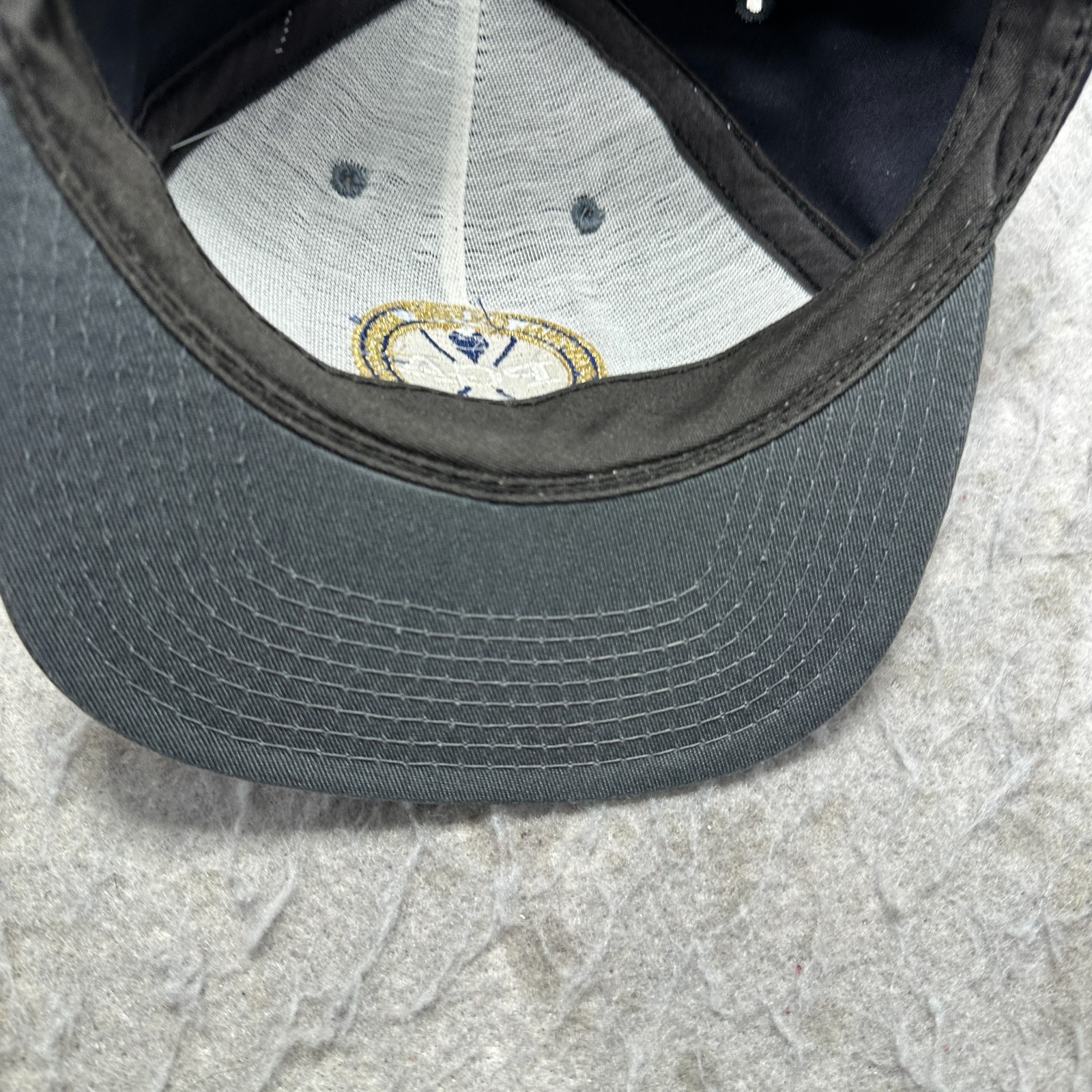 Langert PGA Hat Cap Gray Strapback Mens OSFA Adjustable