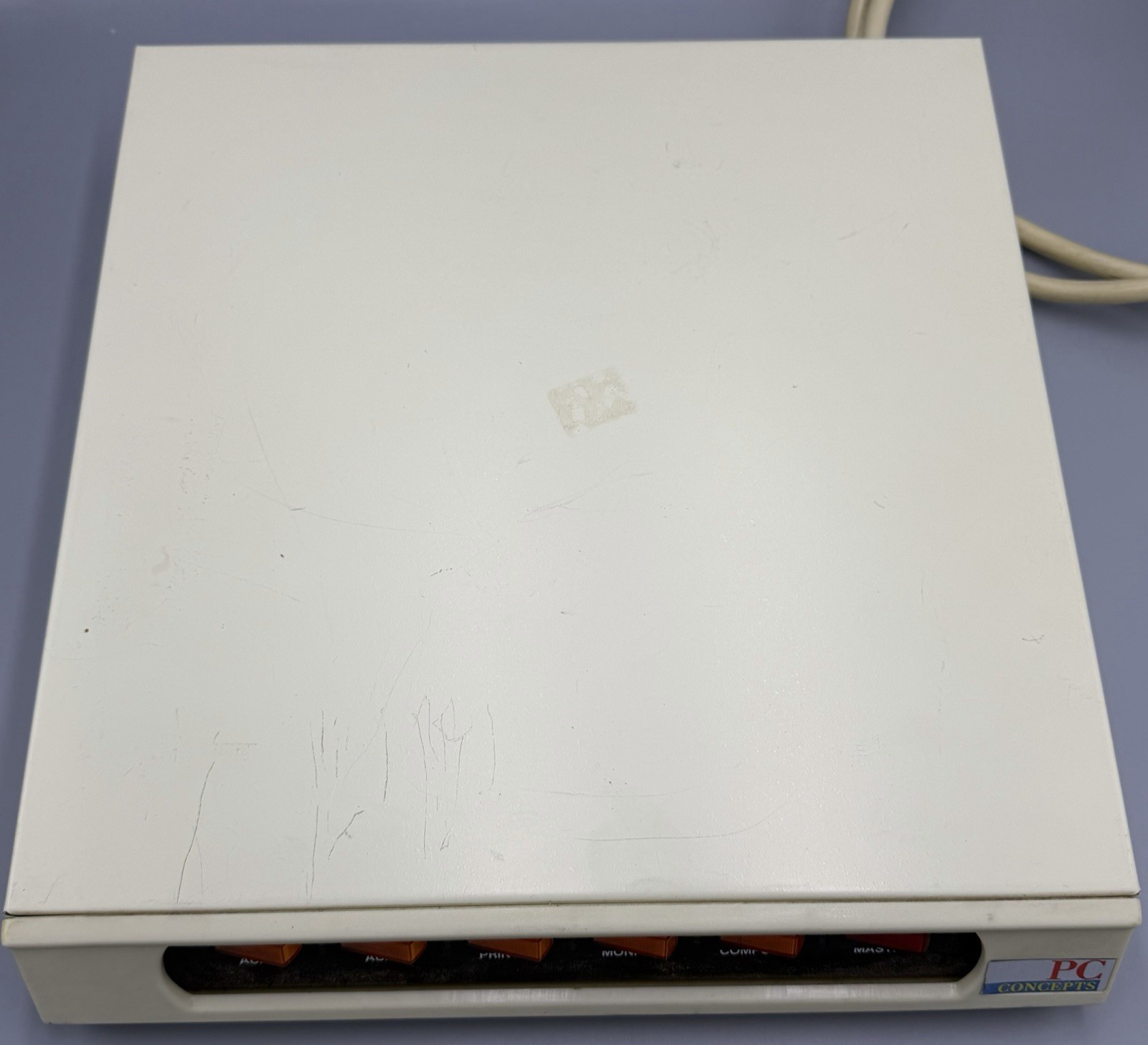 PC Concepts Model PC-006 Power Tap 8501 Surge Protector 5 Plug