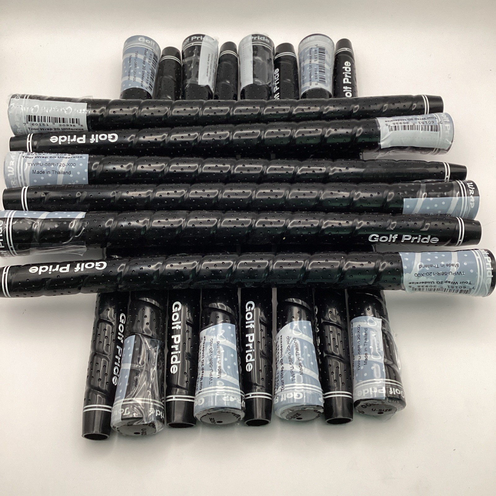 Golf Pride Tour Wrap Black Undersize 2G-58R - 13 Grips