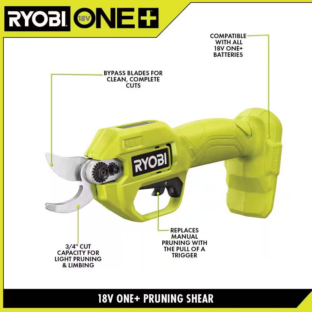 ONE+ 18V Cordless Pruner (Tool Only)