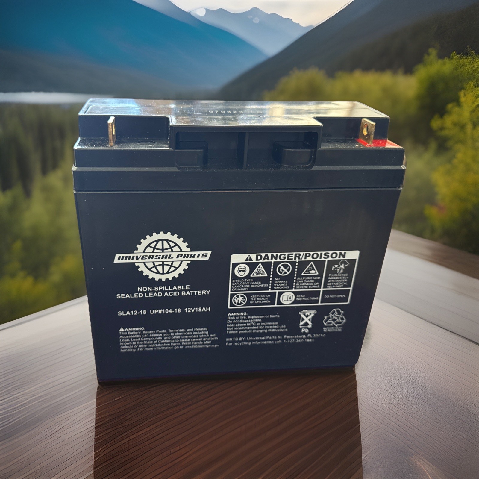 12V 18AH SLA Replacement Battery for Jump N Carry JNC105
