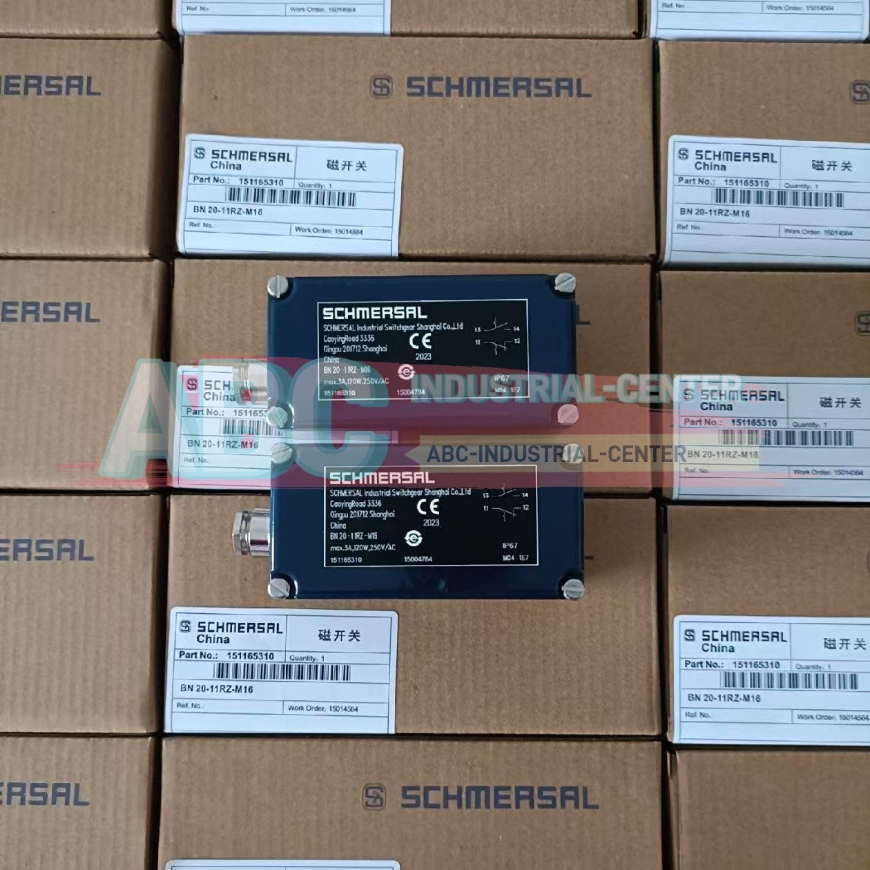 1PCS New SCHMERSAL BN20-11Rz-M16 Safety Magnetic Switch#