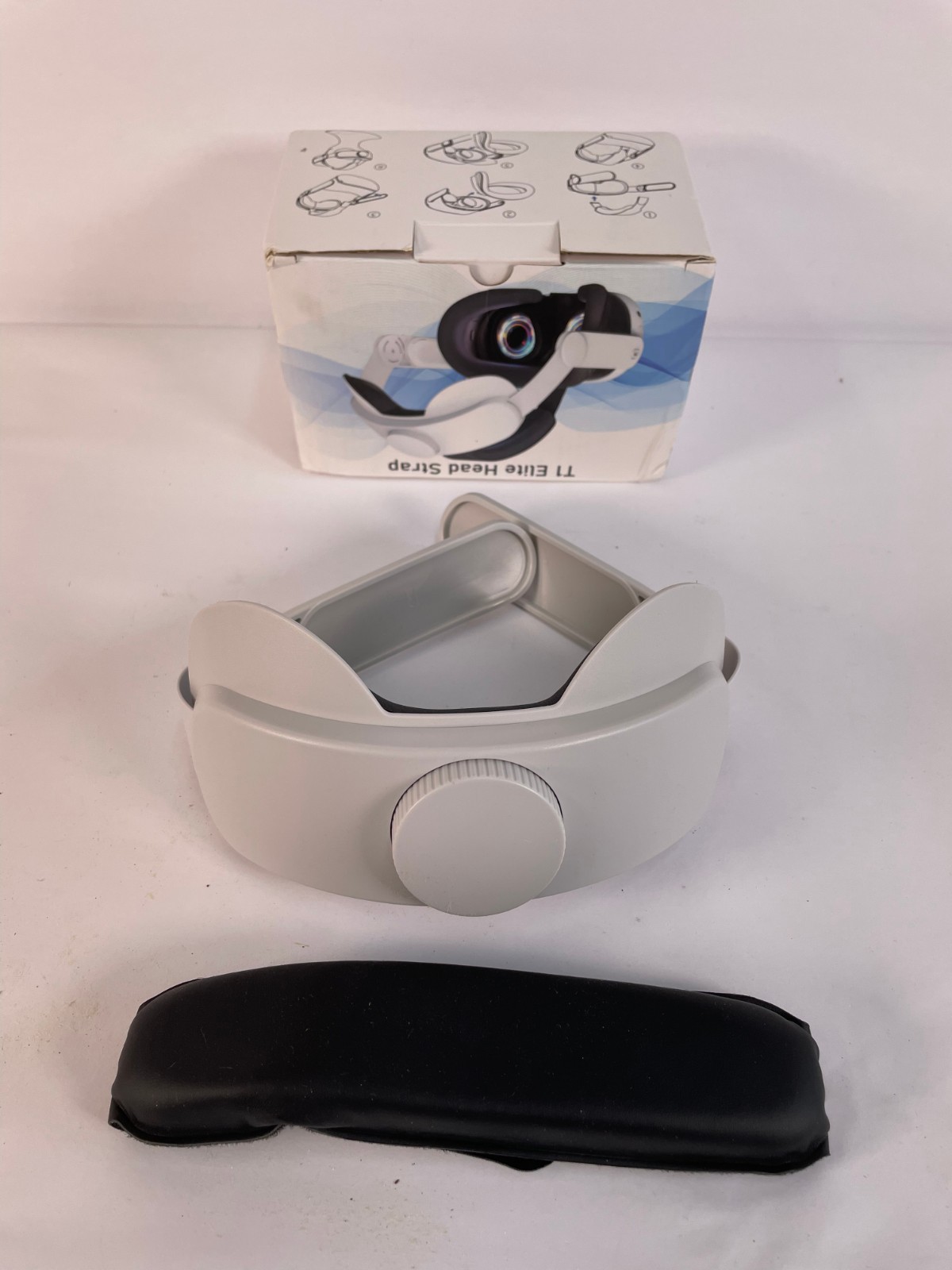 T1 Elite Head Strap for Meta Quest VR Headset Q2 White