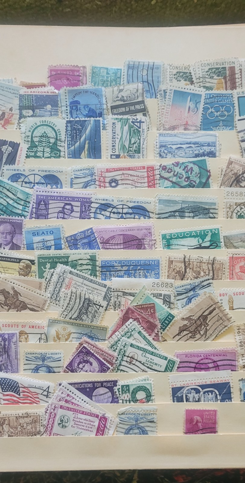 Vintage Stamp Collection