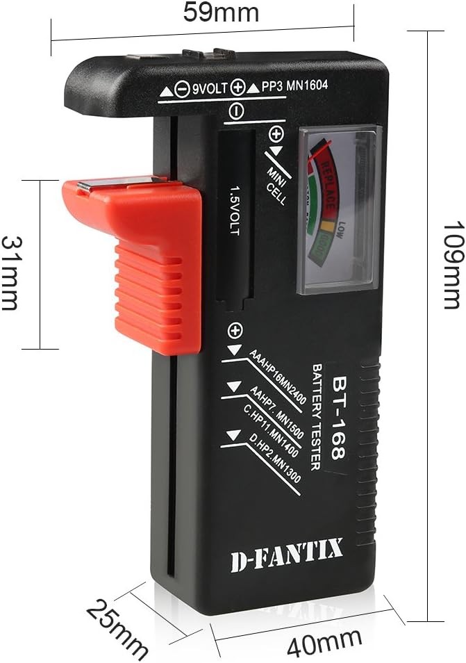 Universal Battery Tester Checker