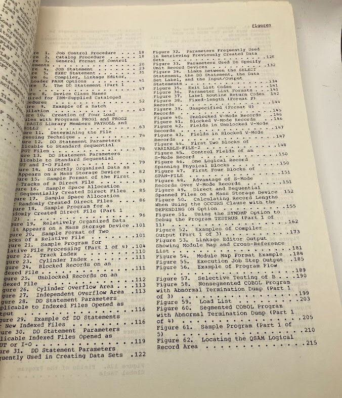IBM OS COBOL Version 4 Programmers Guide 5734-CB2 5734-LM2 1970's Nat Standard