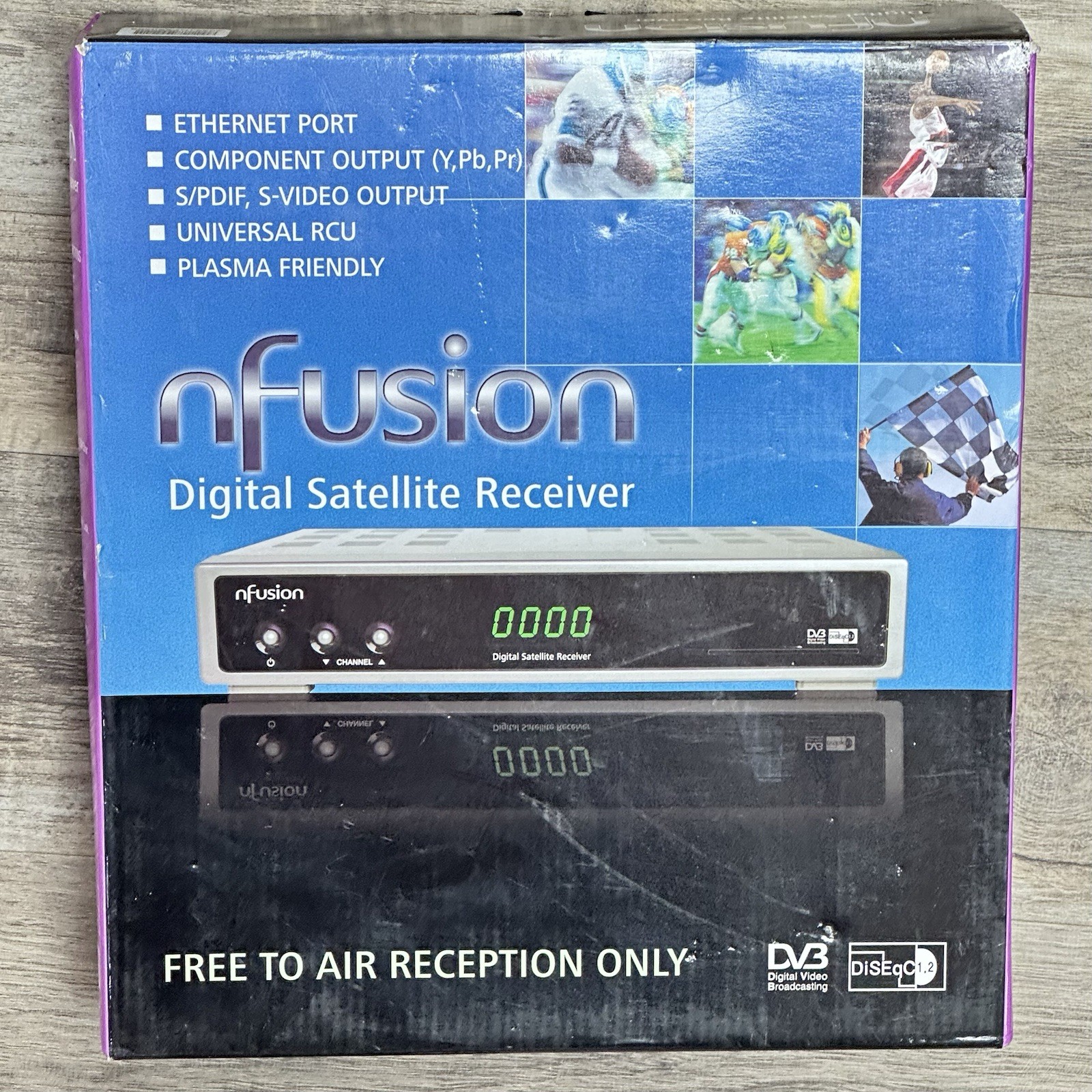 nFusion Digital Satellite Receiver - New Open Box