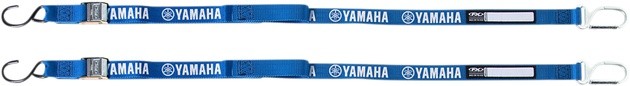 Factory Effex Tie-Down Strap Yamaha Logo Blue