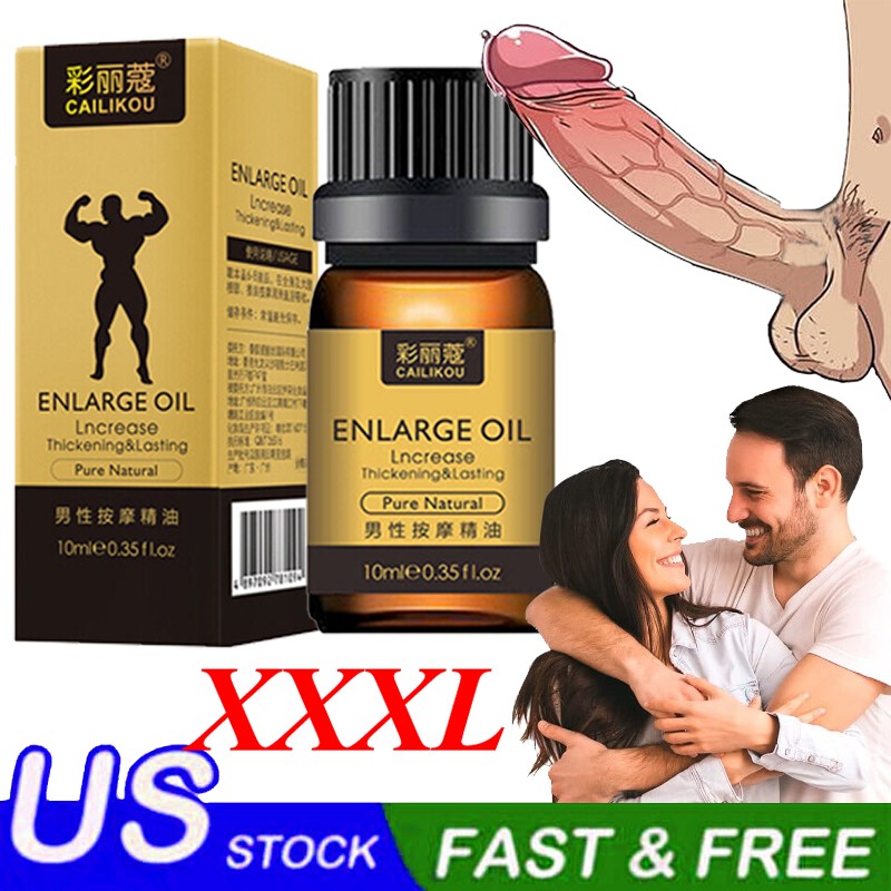 Men Penis Enlarger & Penis Growth Oil Faster Enhancement Enlargement US
