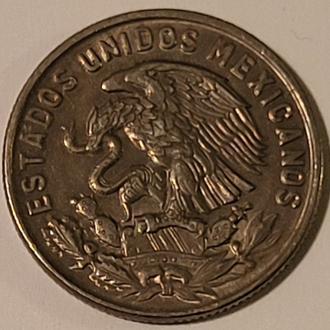 Mexico 1967 Mo 50 Centavos Coin