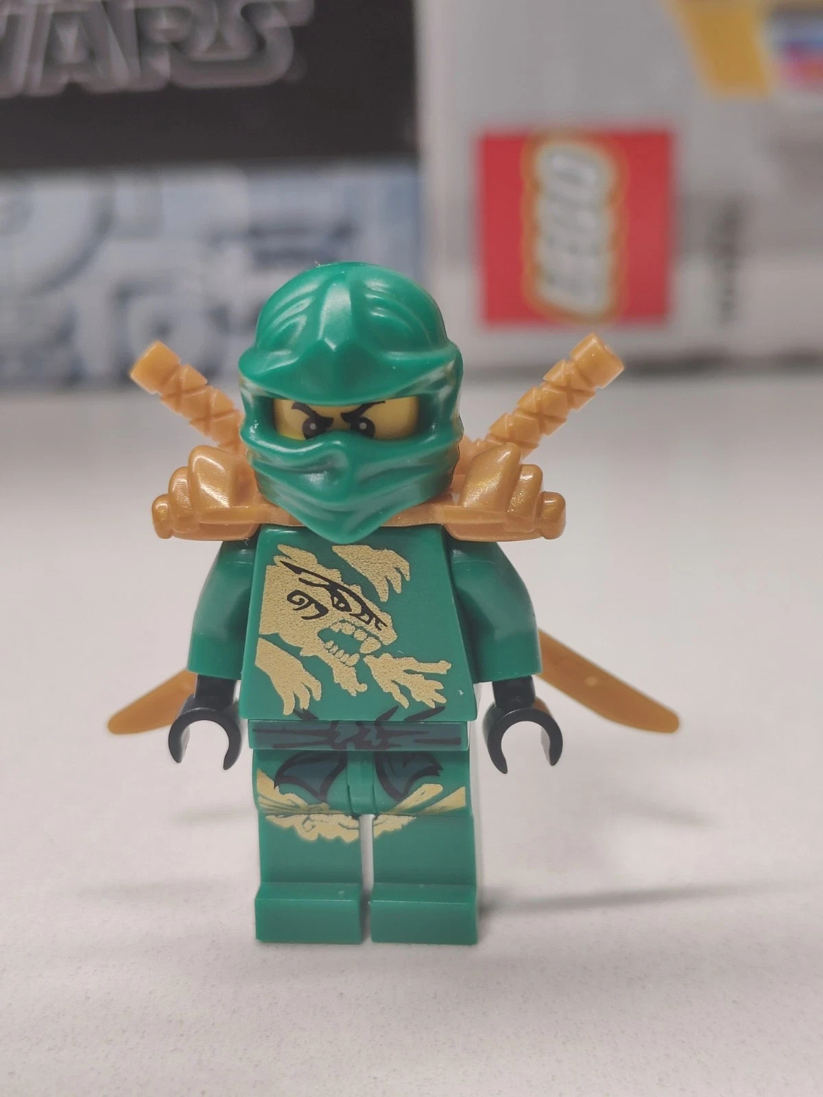 NEW Ninjago Lloyd DX Custom Lego Minifigure 5004076 Green Dragon eXtreme DX Suit