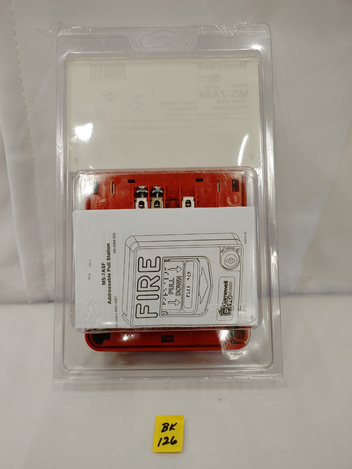 Gamewell-FCI MS-7ASF Pull Station