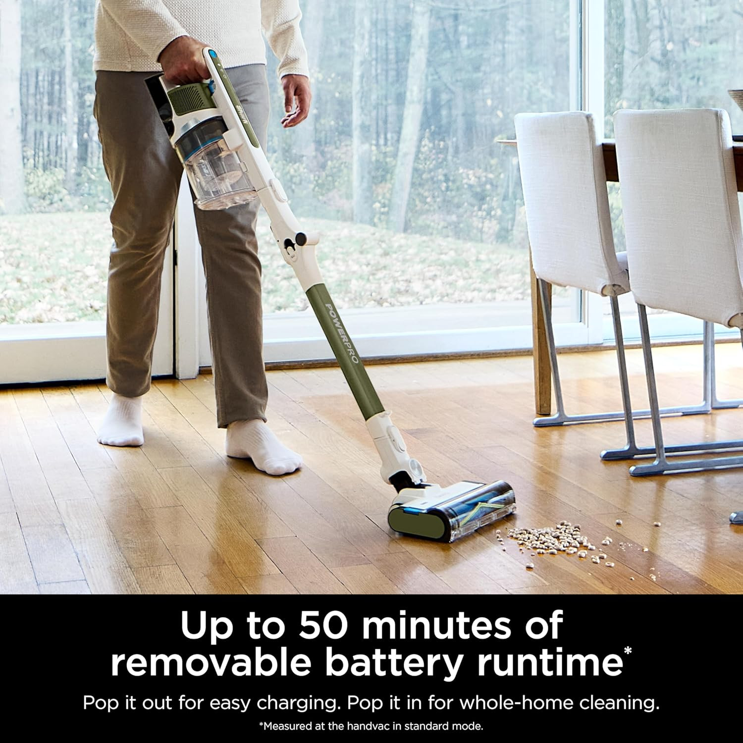 Shark Powerpro Flex Pet plus Cordless Vacuum, Floordetect Technology, Multiflex