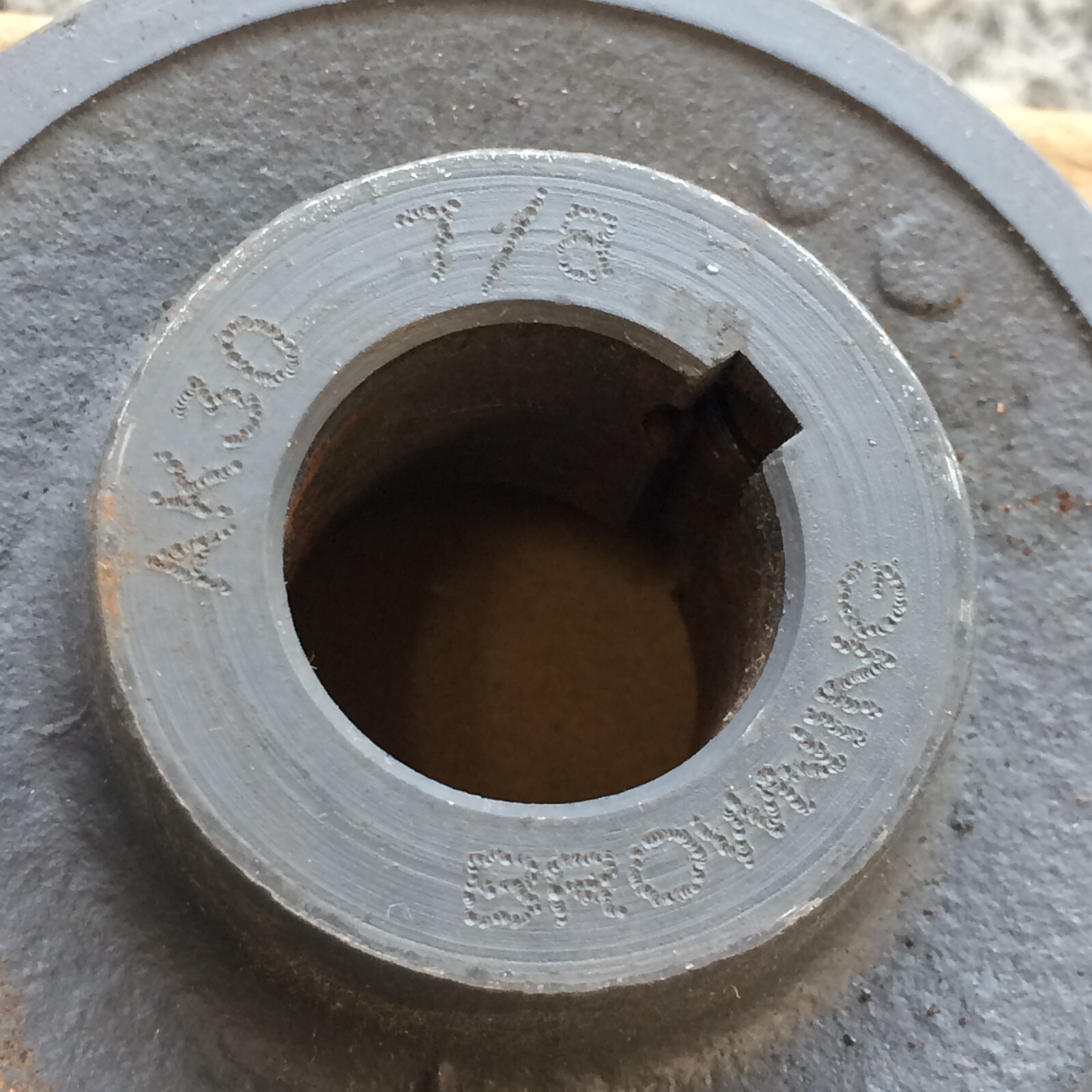 1 Morse AK30X7/8 Finished Bore Sheave NOS