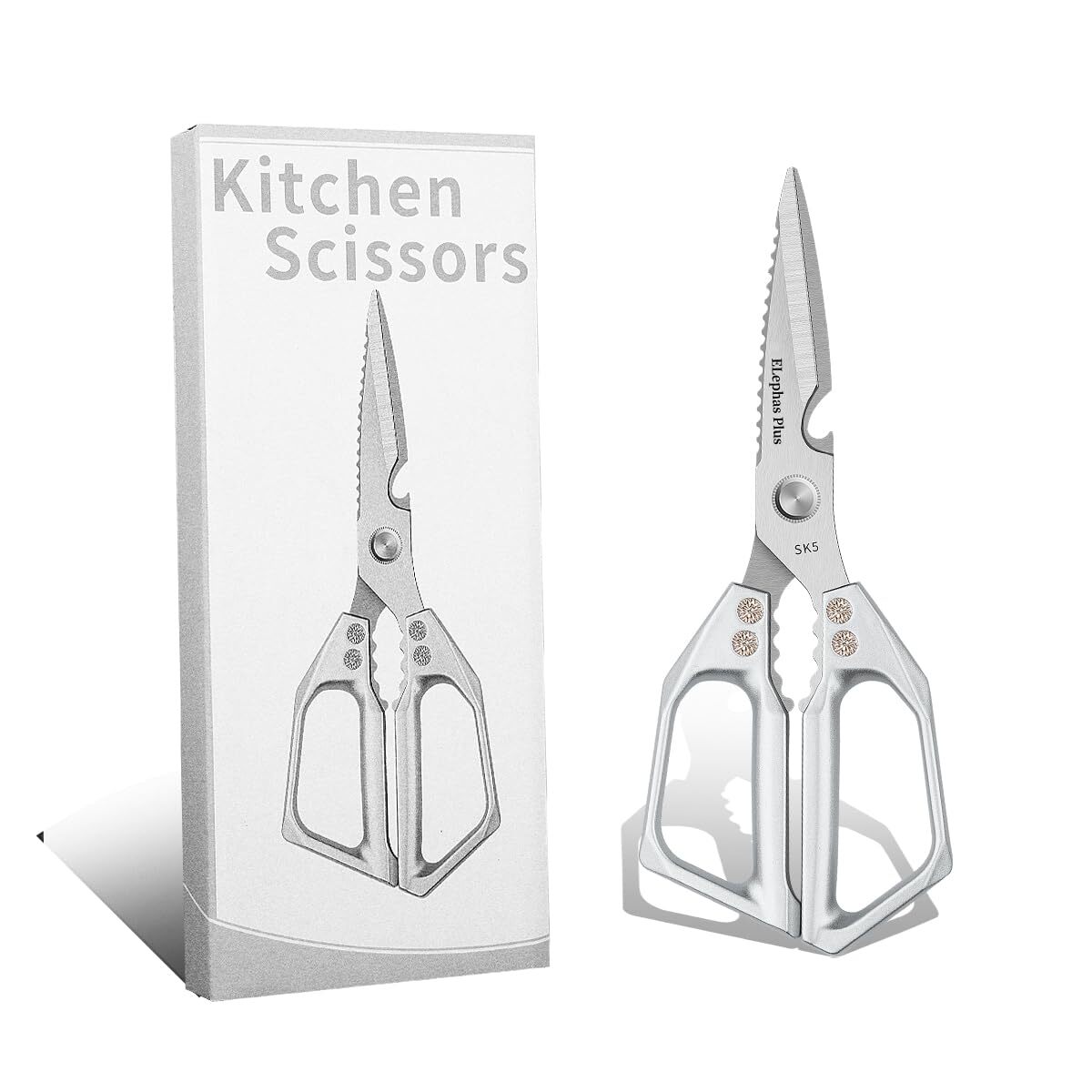 Heavy Duty Kitchen Shears Multi-Function Stainless Steel Food Scissors