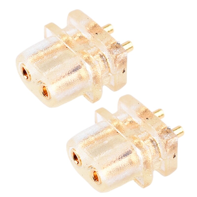 Clear Solid 0.78mm 2pin qdc/UE18 Female Socket Headphone Plugs For Everyday Use