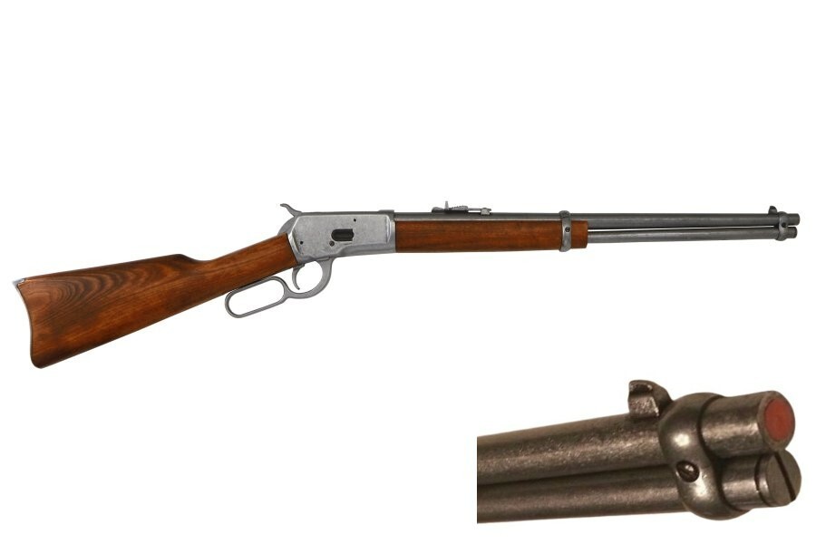 Denix Western 1982 Model 92 Grey Non-Firing Lever Action Repeating Rifle Replica