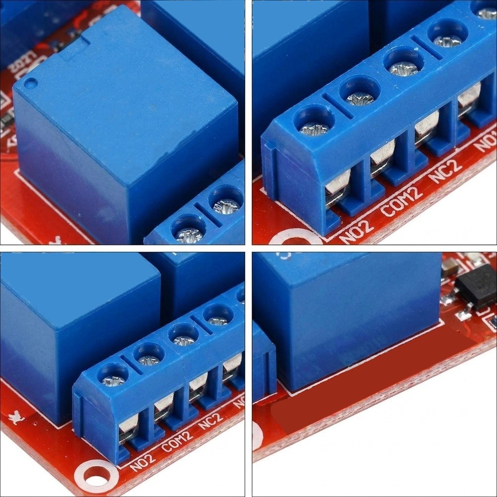 4-Channel 12V Switch Board with Optocoupler Isolation 4pcs for Microcontroller