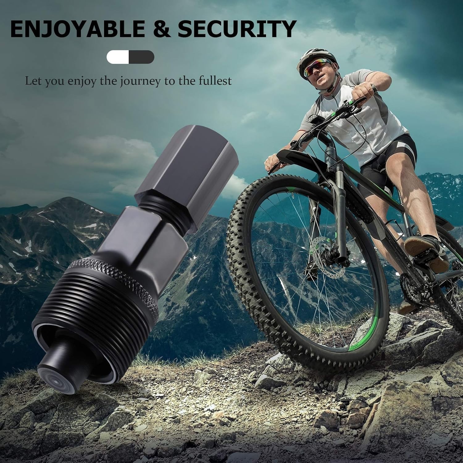 Lightweight Crank Puller Tool for Bikes - Perfect for Easy Repair & Maintenance