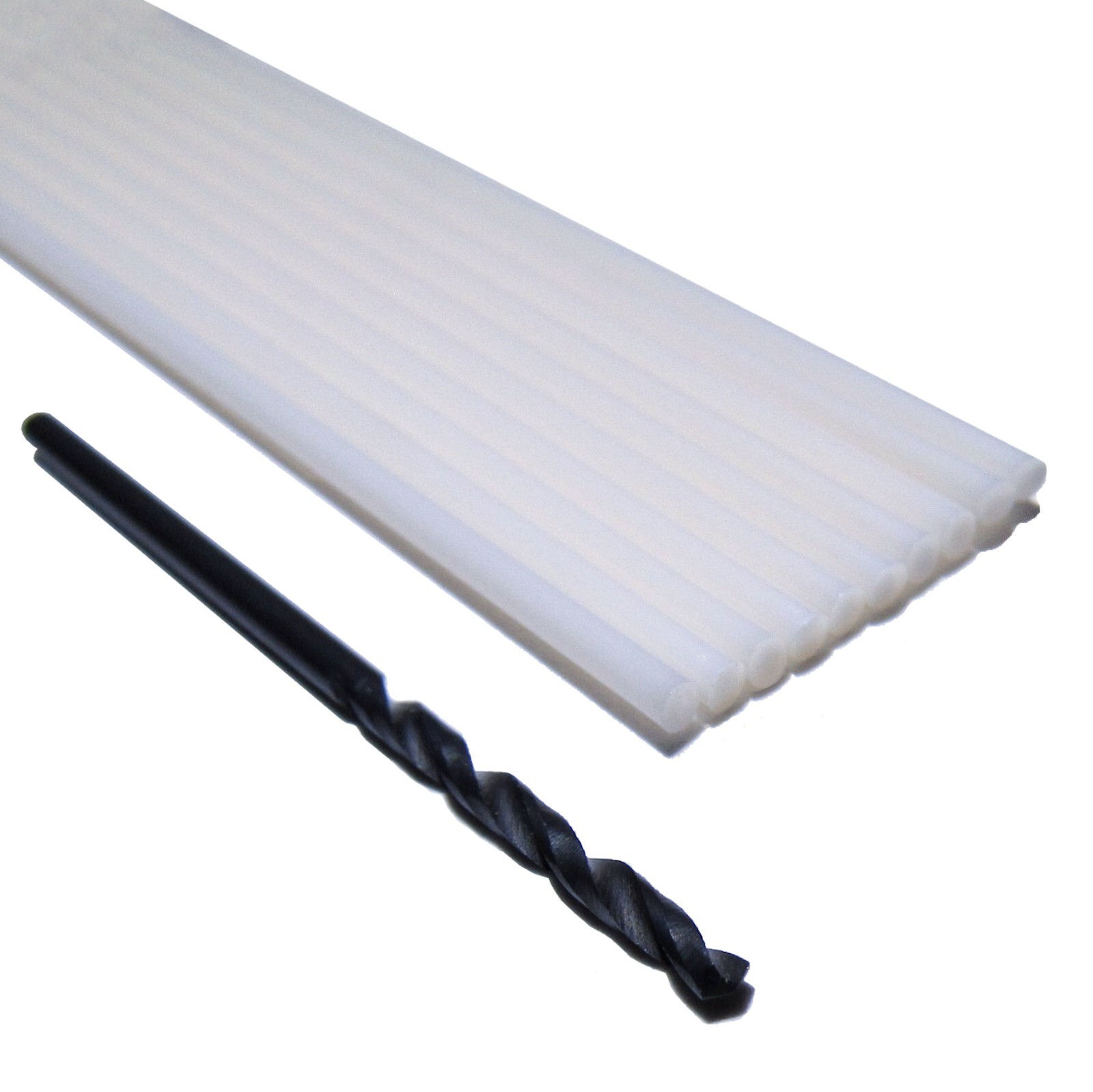 Guitar Side Dot Fret Marker – 10 Pack – 1.5 mm – White - Includes Drill Bit