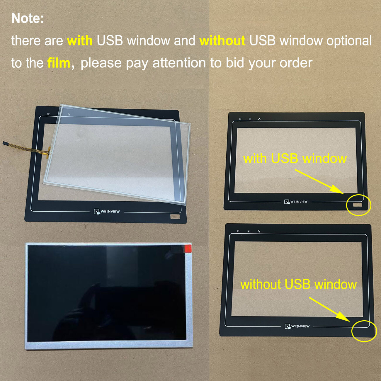 forWEINTEK MT6100i MT6100iV MT6100iV2 MT6100iV2EV MT6100iV2WV Touch Display Film