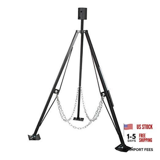 King Pin Adjustable Tripod 5th Wheel Stabilizer, Fifth Stabilizer Tripod Jack
