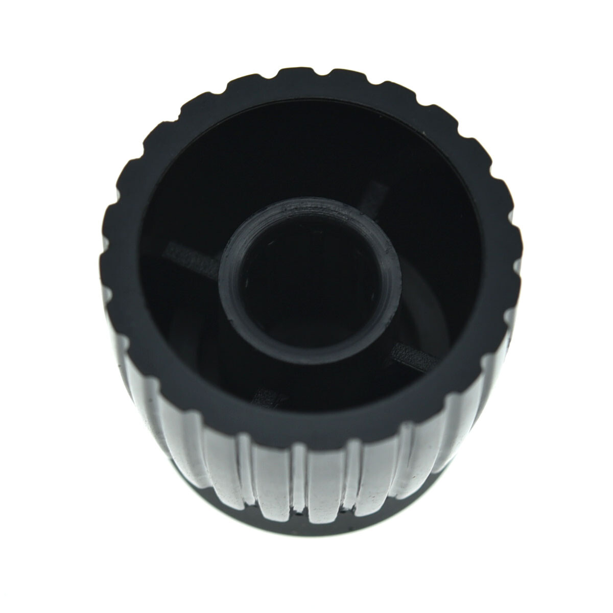 10x Guitar Amplifier-Knobs-Black-w-Black-Cap-Push-on-fit-Marshall-Amplifier