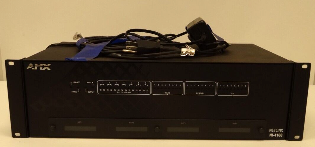 AMX Netlinx NI-4100 Integrated Master Controller