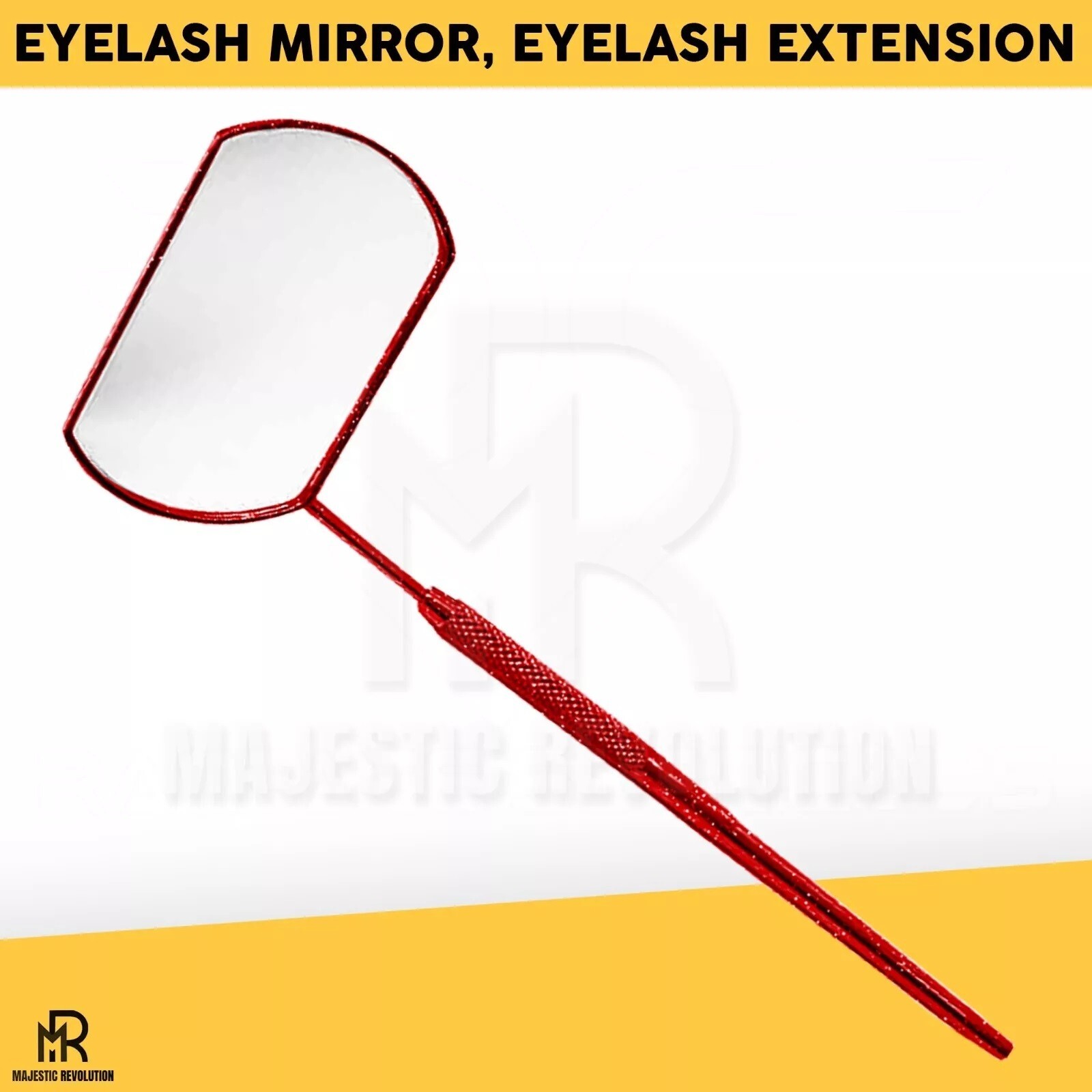 Eyelash Extension Mirror Lash Mirror Beauty Makeup Inspection Tool Square Mirror