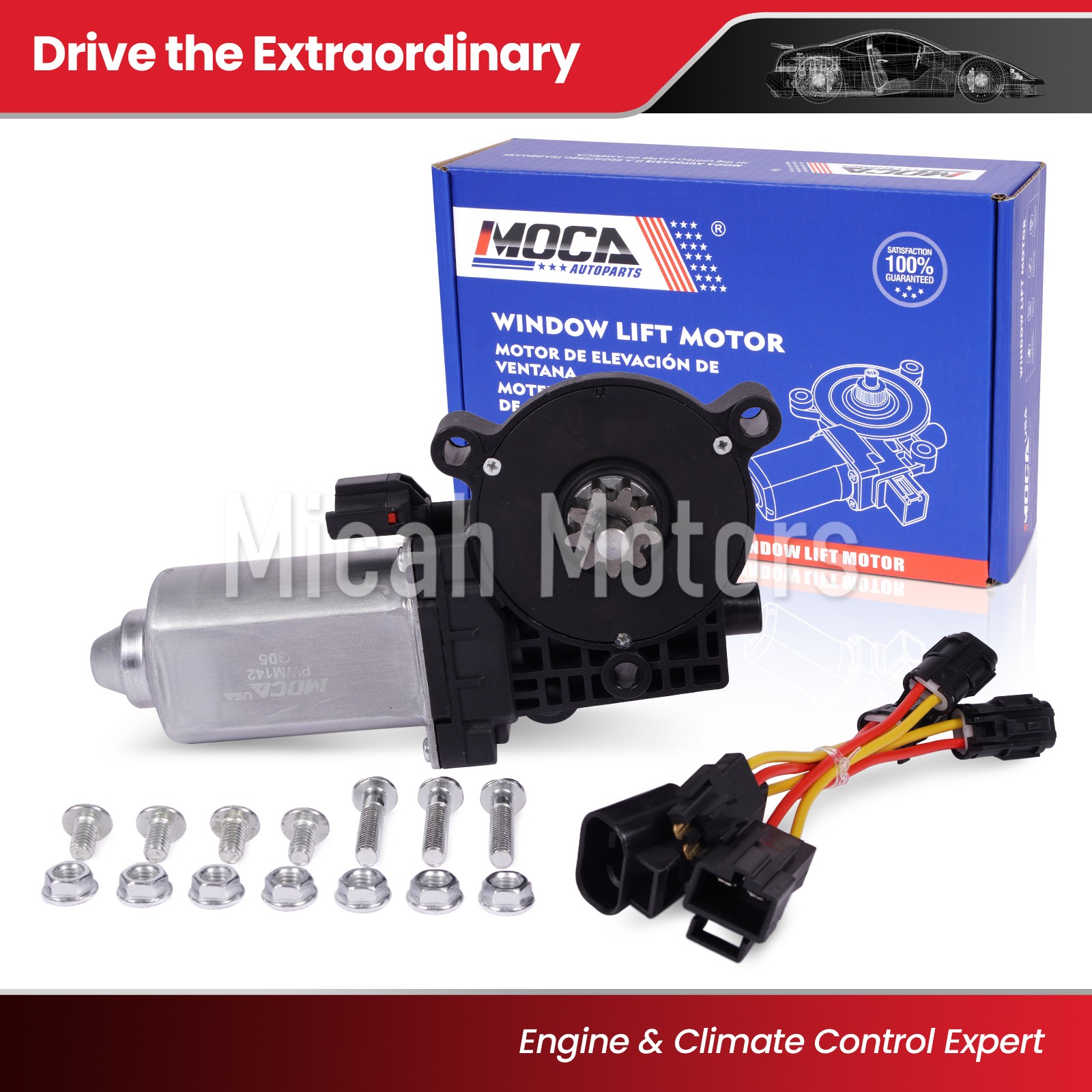 Power Window Lift Motor 742-142 for GMC Chevy Pontiac Cadillac Buick Saturn Olds