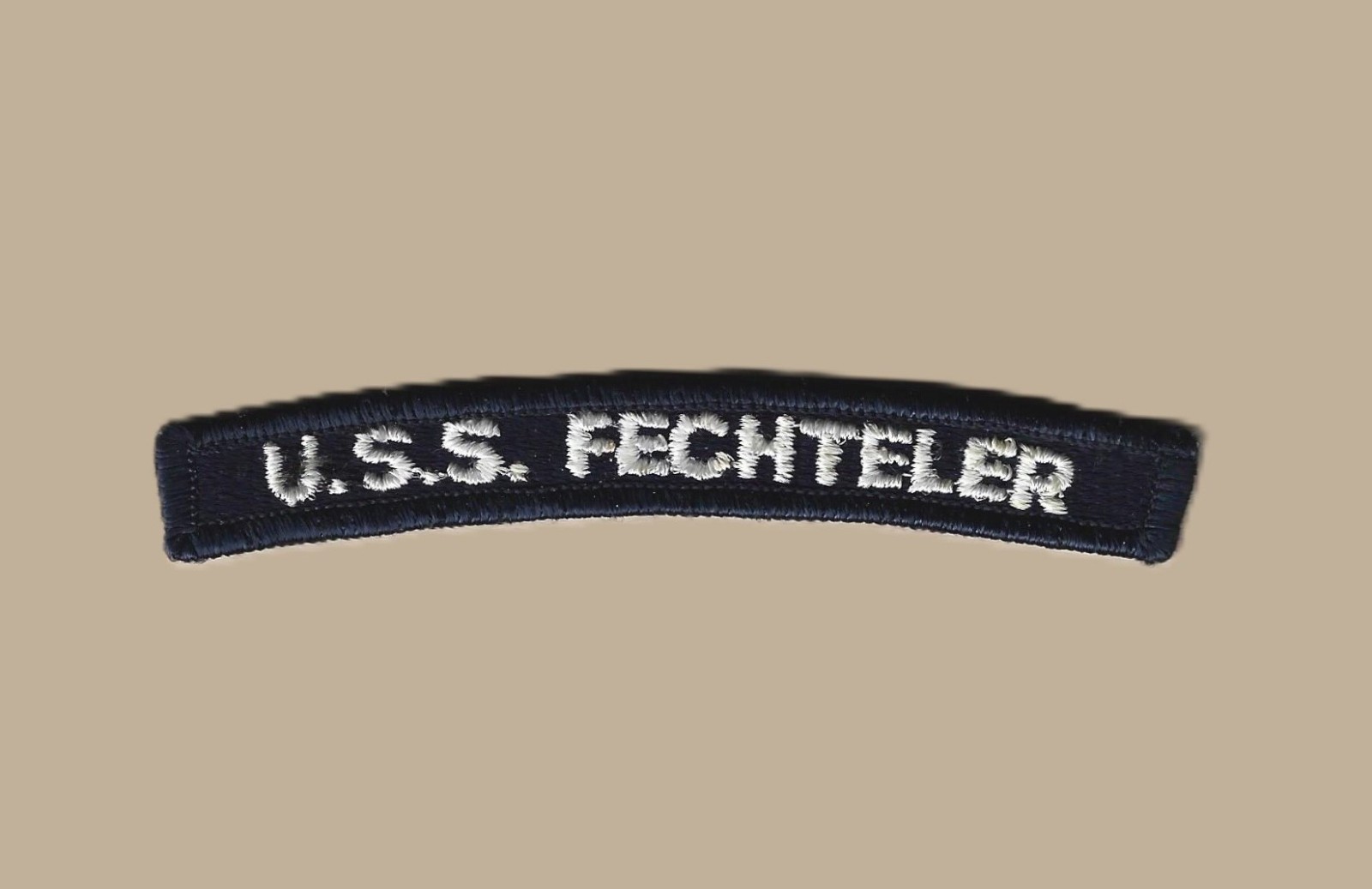 US Navy DD-870 USS Fechteler Destroyer 1946-1970 UIM Shoulder Rocker Tab (01)