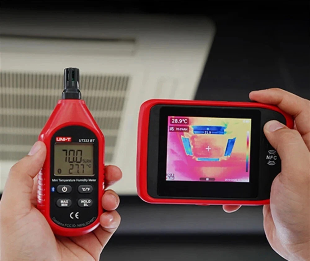UNI-T UTi260T NFC Bluetooth Thermal Imaging Camera 256*192 550 ℃ APP USB Interf