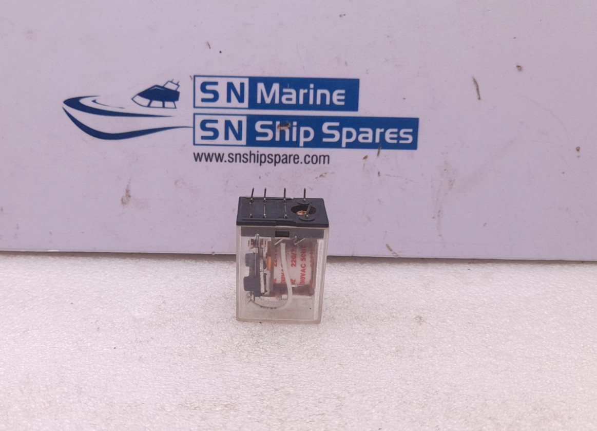 Honeywell SZR-MY2-1P Electric Relay 220/240VAC 50/60Hz 5@250VAC 2PCs In Lot