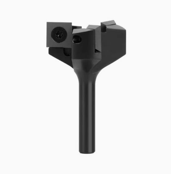 CNC Spoilboard Surfacing Router Bit, 1/2-Inch Shank, 2-Inch Cutting Diameter