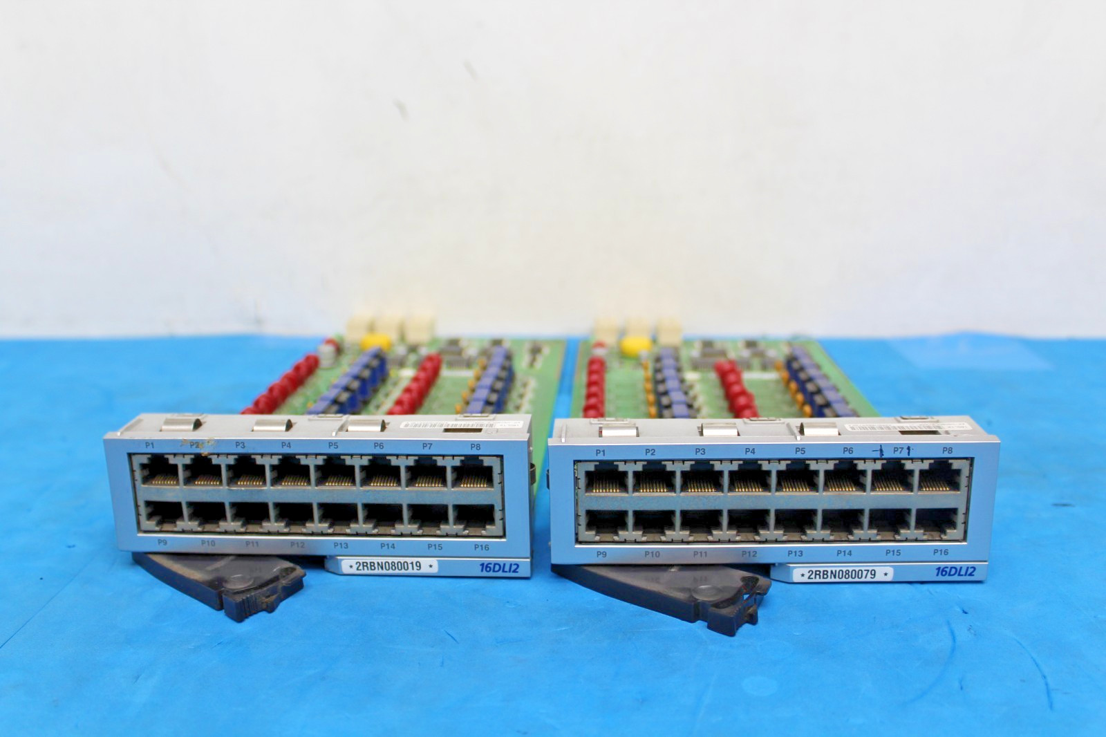 LOT-2 Samsung OfficeServ 16SLI2 16 Port Analog Single Line Card KP-OSDBDL2 T9D2