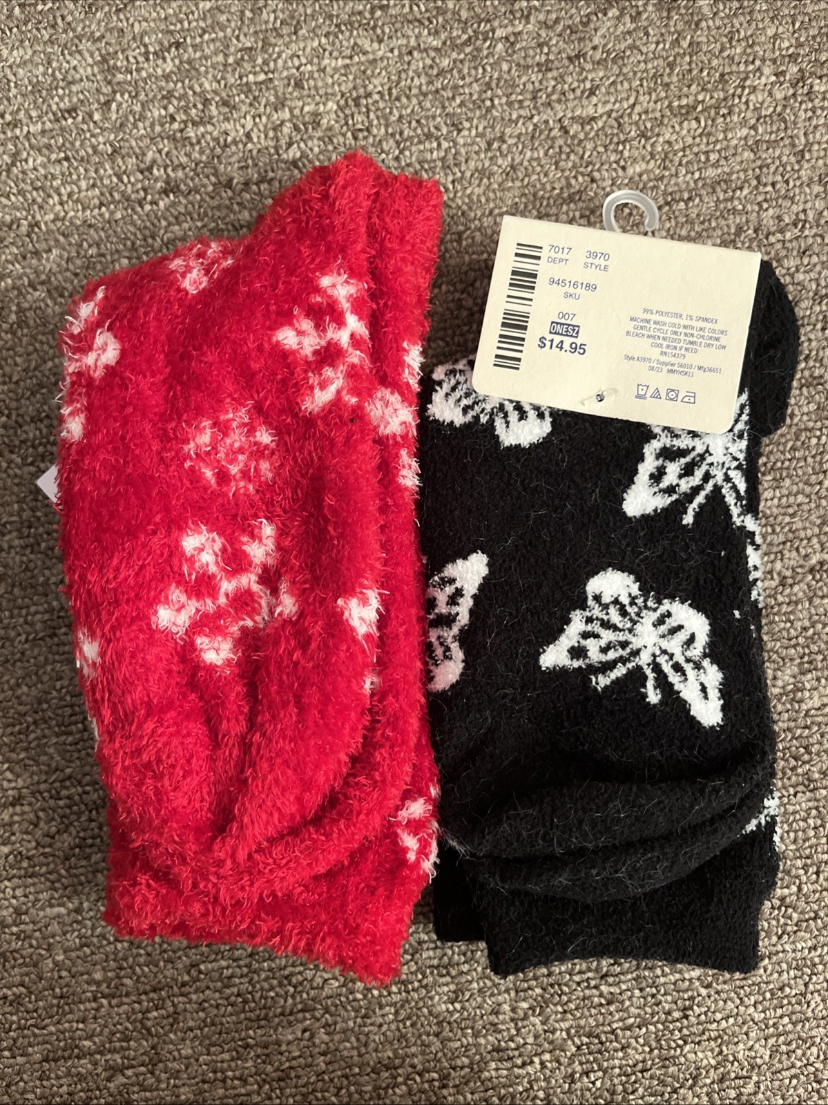 Womens Fuzzy Socks - One Size Fits All - Aeropostale